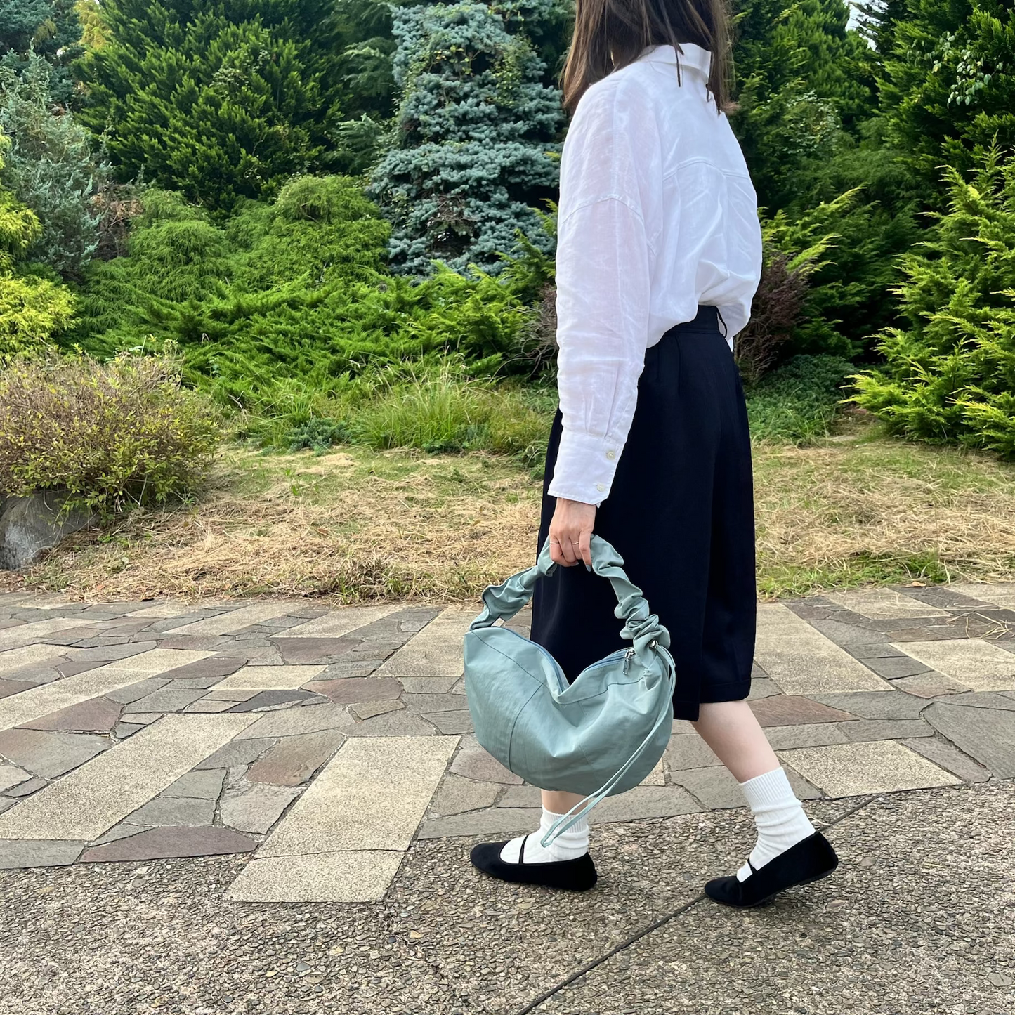 Shrink shoulder(Blue)