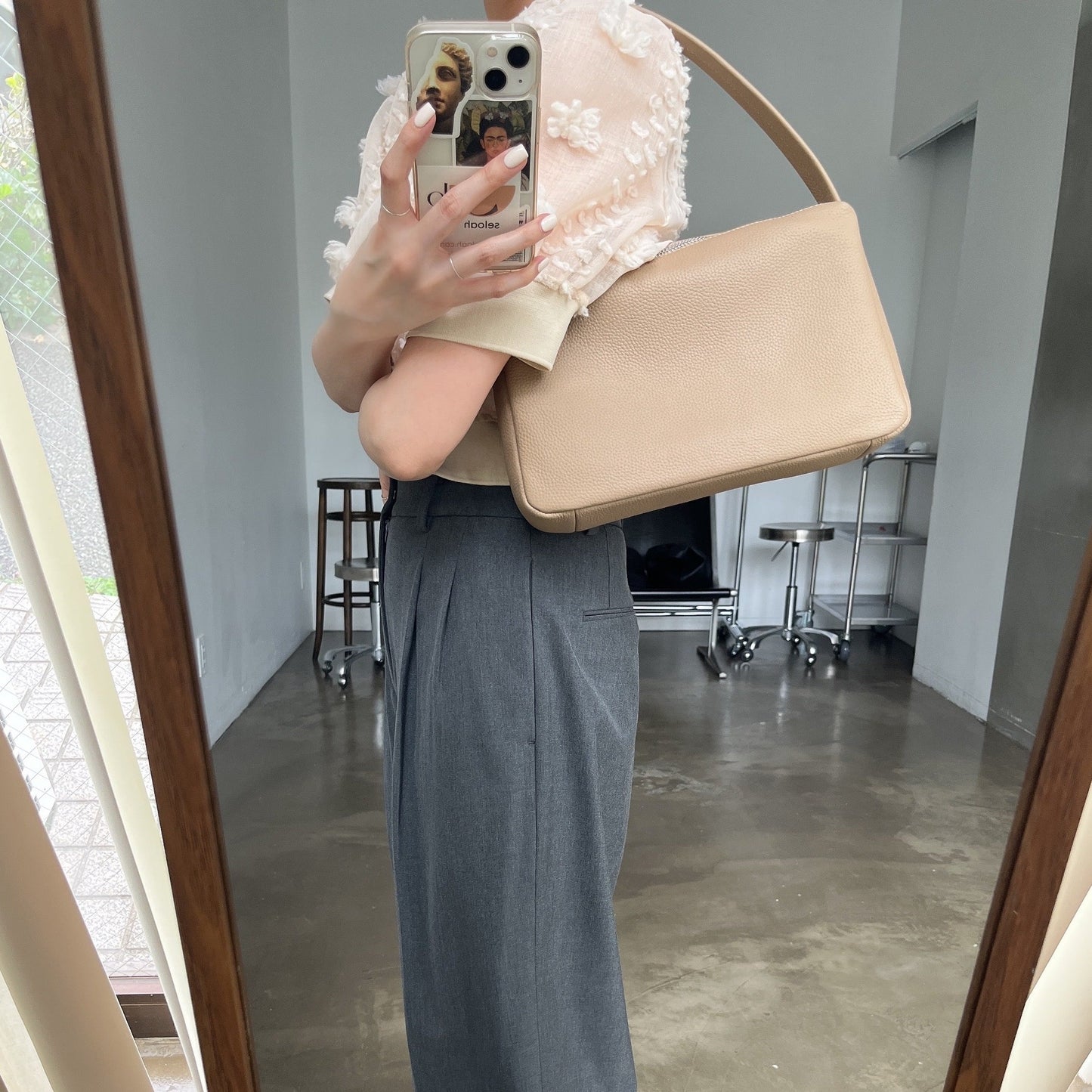 Panorama bag(Beige)