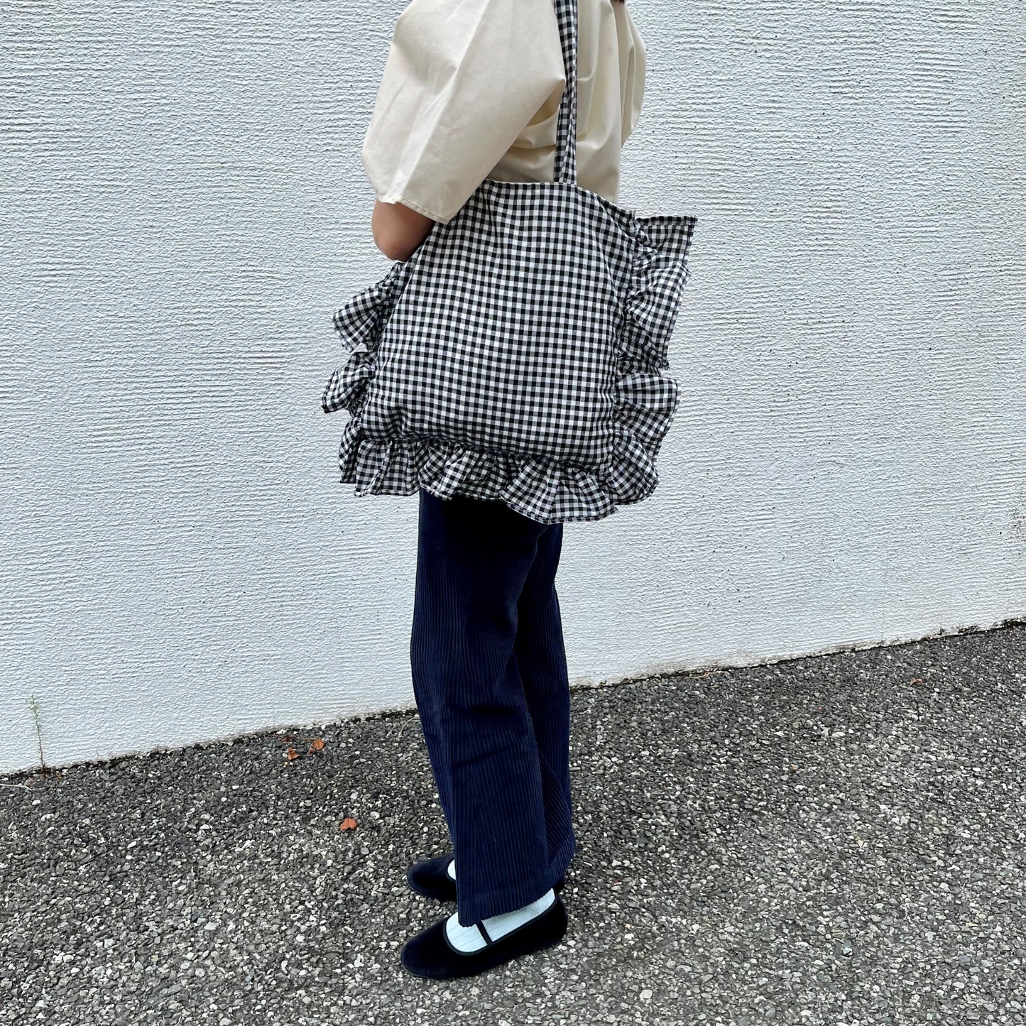 Gingham Tote