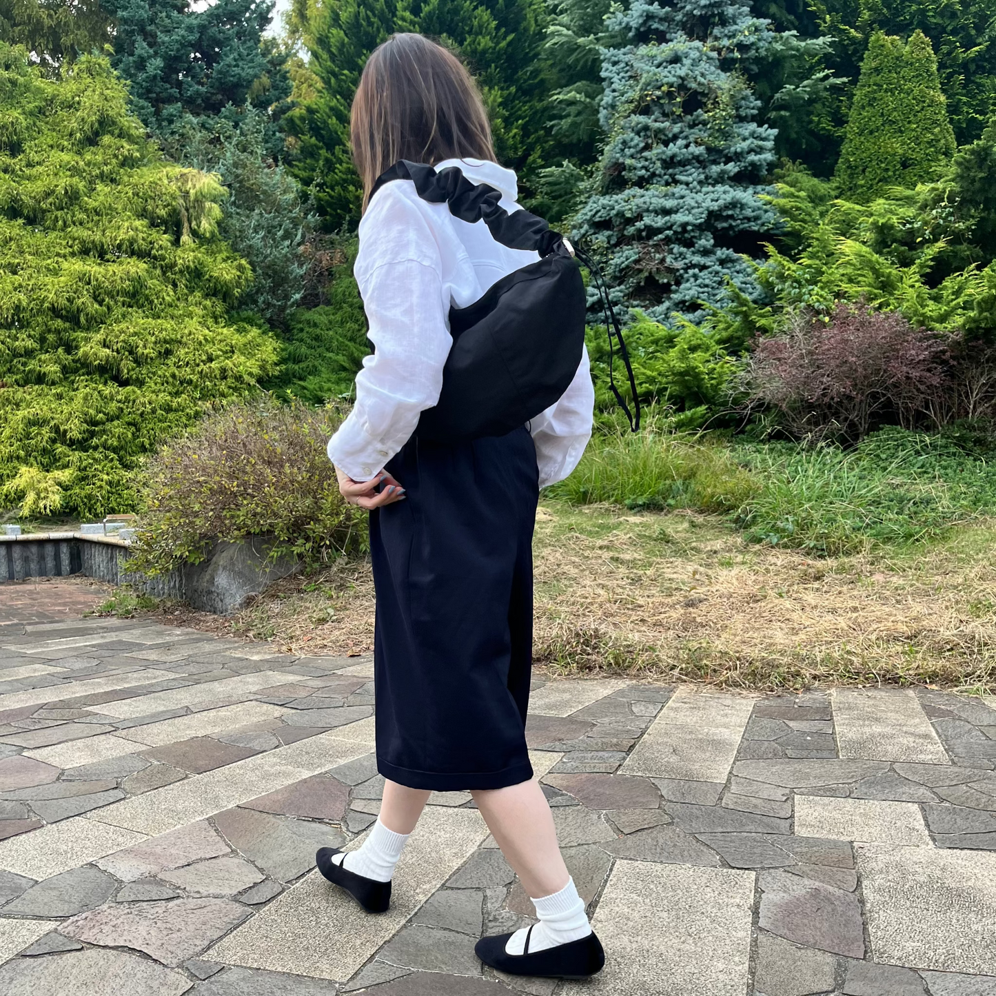 Shrink shoulder(Black)