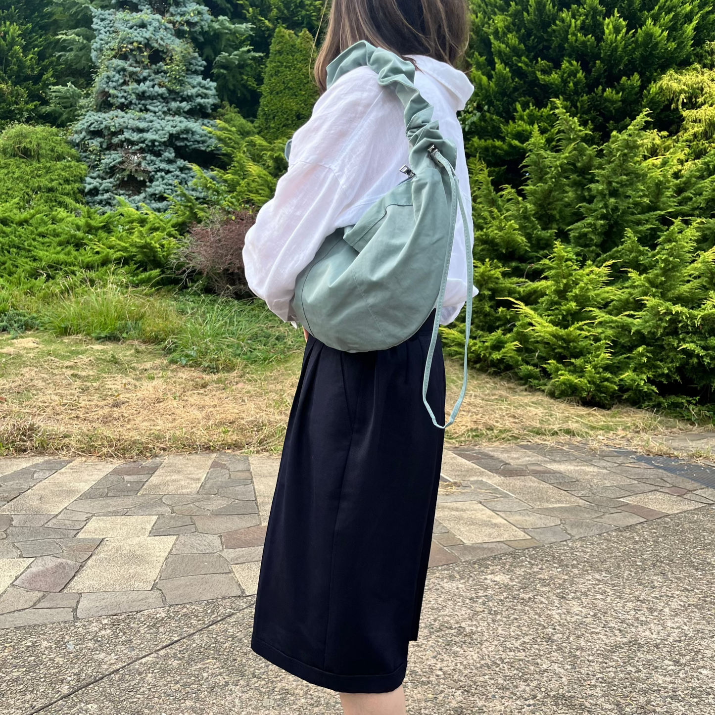 Shrink shoulder(Blue)