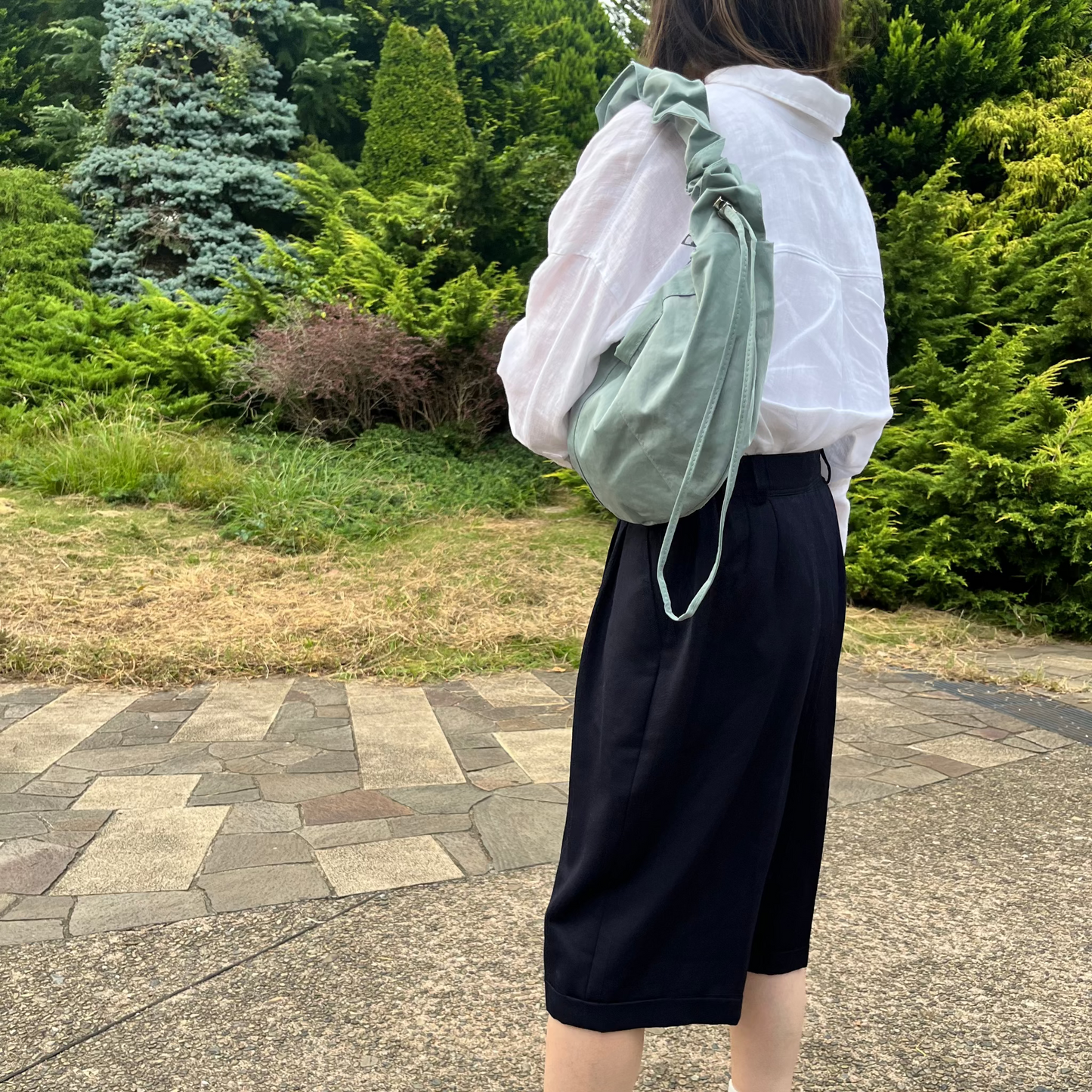 Shrink shoulder(Blue)