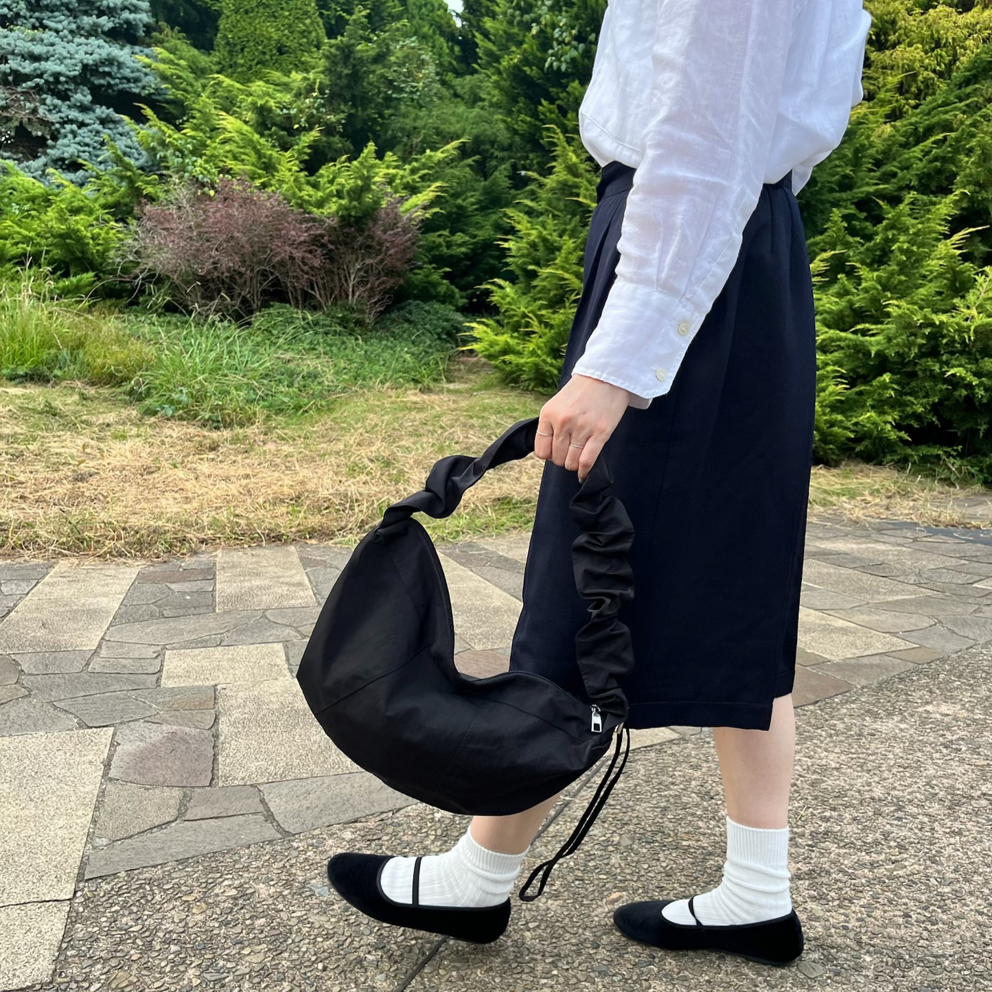 Shrink shoulder(Black)