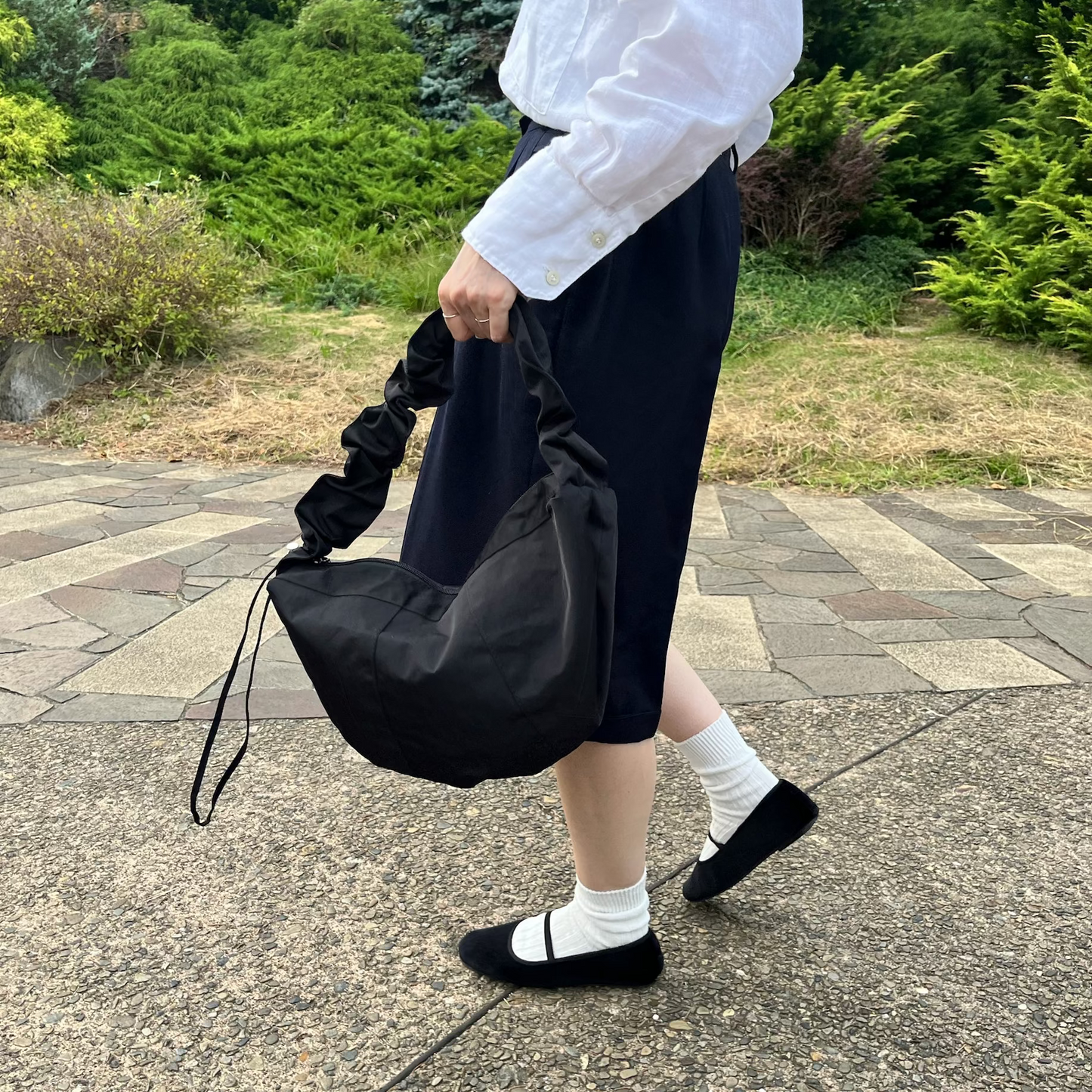 Shrink shoulder(Black)