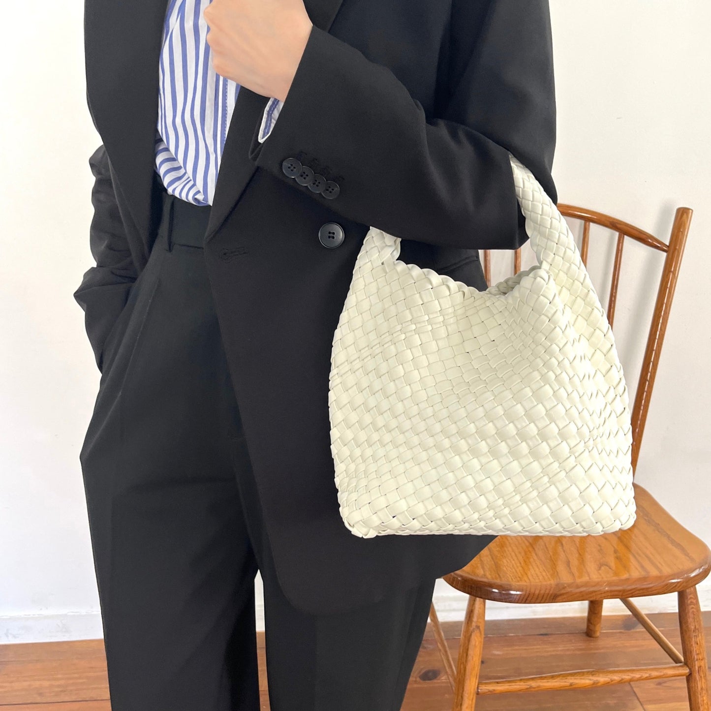 Mesh bag (White)