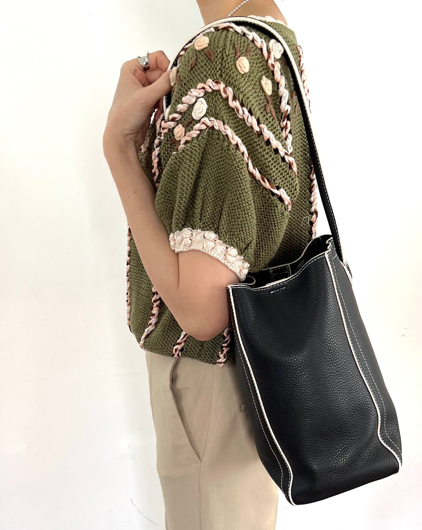 Rectangle shoulder bag